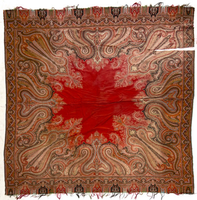 Victorian Paisleys and Shawls, Group of 3