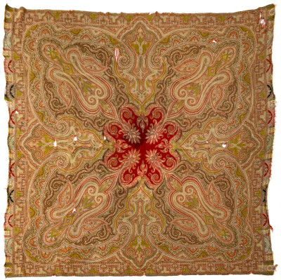 Victorian Paisleys and Shawls, Group of 3