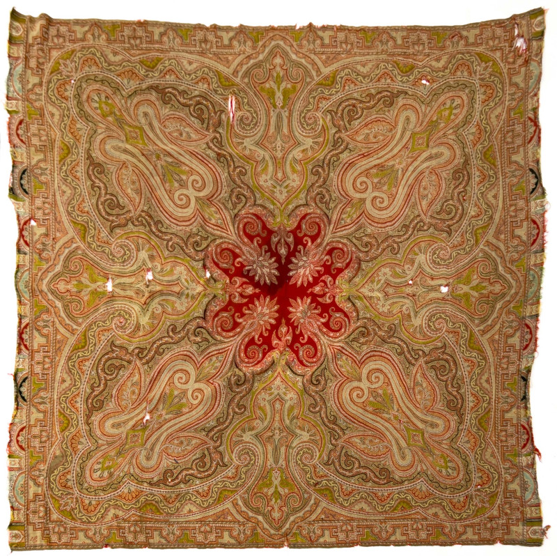 Victorian Paisleys and Shawls, Group of 3