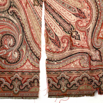 Victorian Paisleys and Shawls, Group of 3