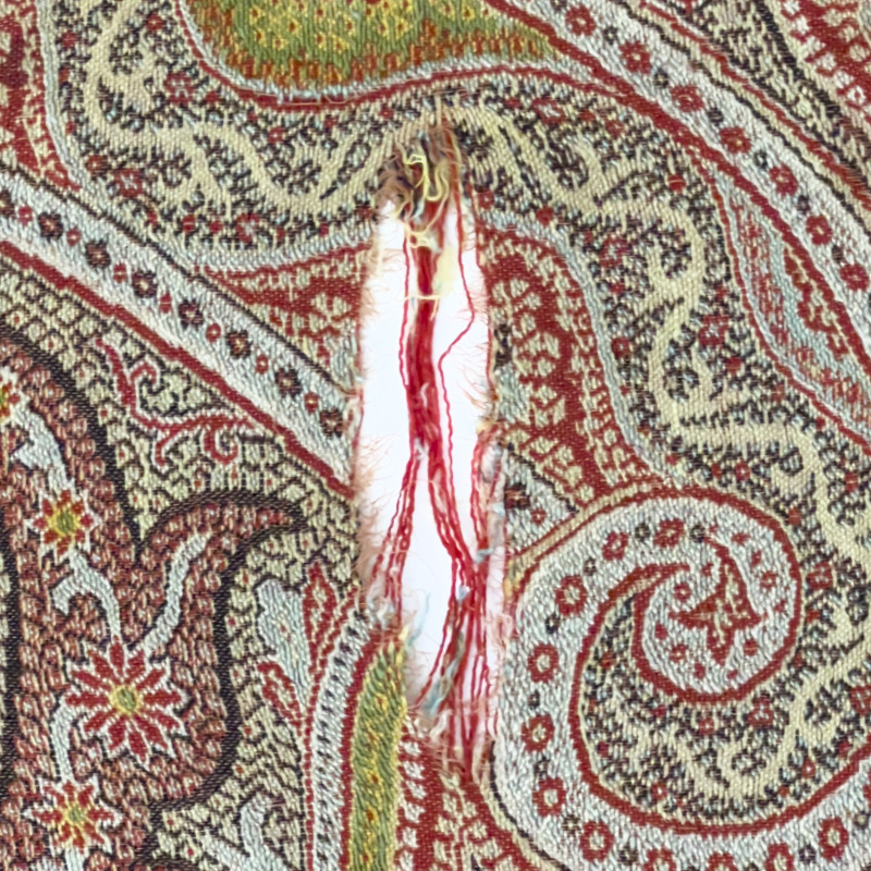 Victorian Paisleys and Shawls, Group of 3