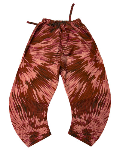 Issey Miyake - Pleats Please Red Pants
