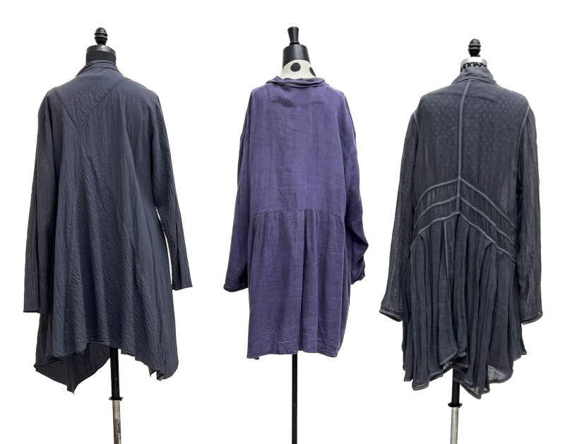 Cynthia Ashby - Jacket and Oversized Shirts, Group of 3