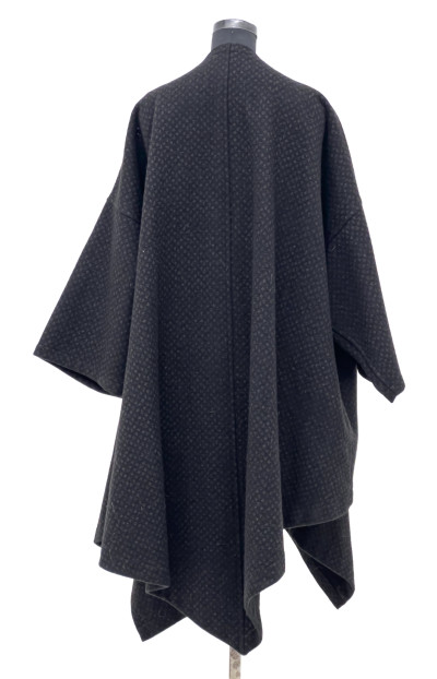 Comme des Garçons - Draped Black Wool Coat