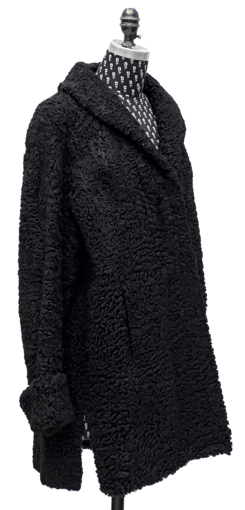 Black Fur Coats, Group of 3