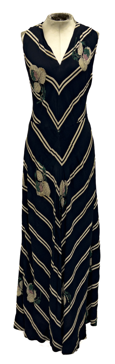 Bias Cut Silk Gown and Jacket