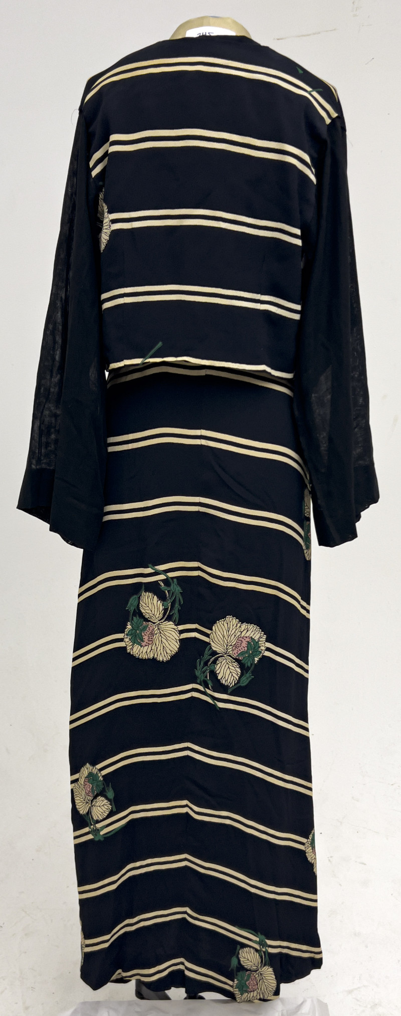 Bias Cut Silk Gown and Jacket