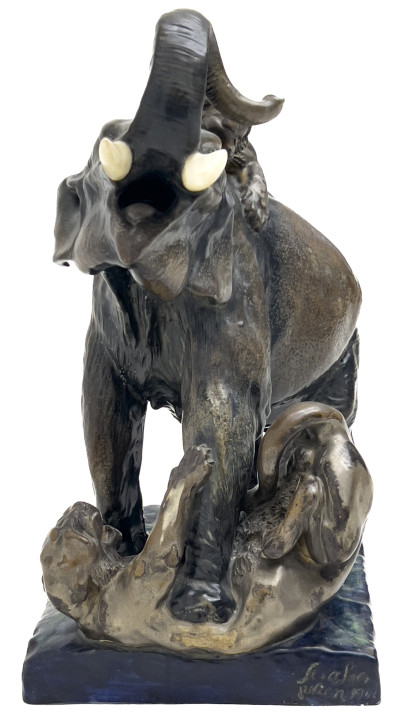 Arthur Strasser - The Invincible (Elephant and Lions Group)