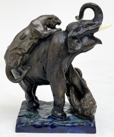 Arthur Strasser - The Invincible (Elephant and Lions Group)