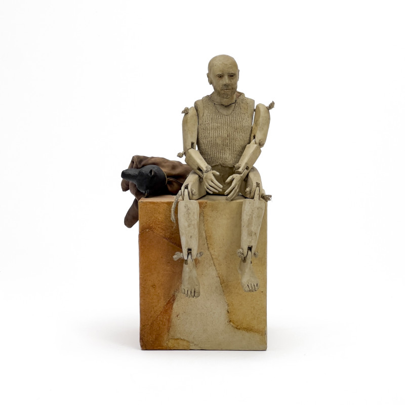 Melissa Zink - Untitled (Man with Dog)