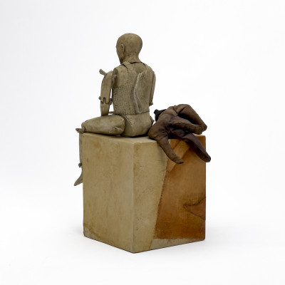 Melissa Zink - Untitled (Man with Dog)