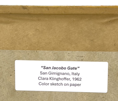 Clara Klinghoffer - San Jacabo Gate