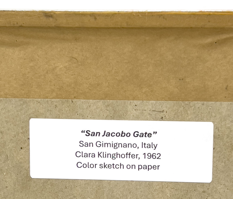 Clara Klinghoffer - San Jacabo Gate