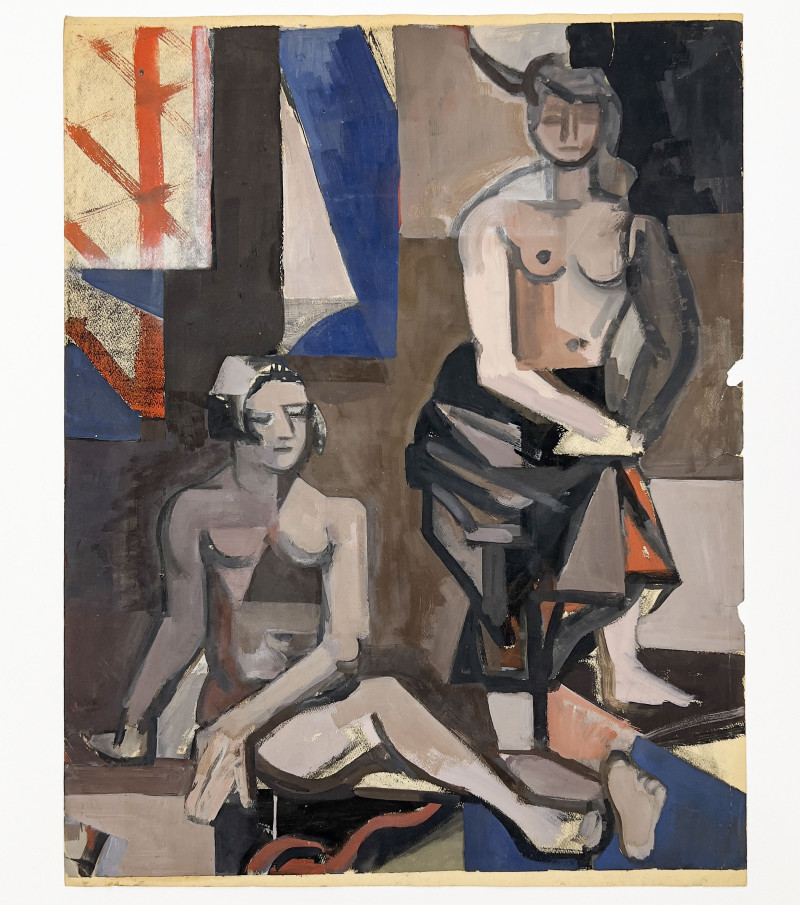 Leonard Alberts - Untitled (Abstract Women)