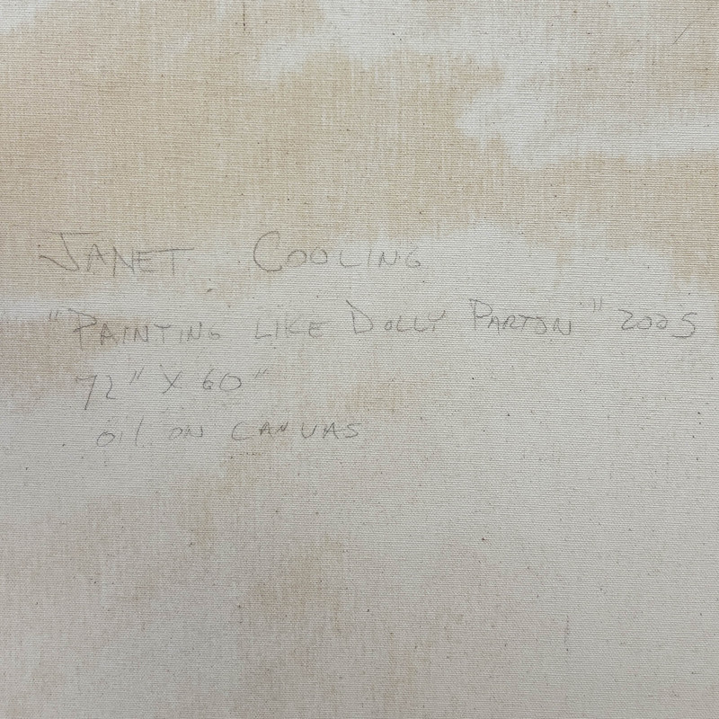Janet Cooling - Painting like Dolly Parton