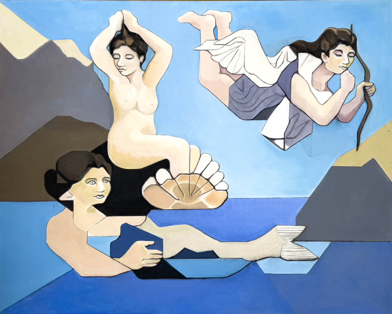 Leonard Alberts - Aphrodite, Athena and Amphitrite