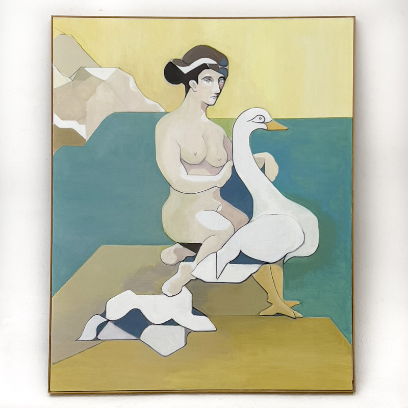 Leonard Alberts - Leda and the Swan