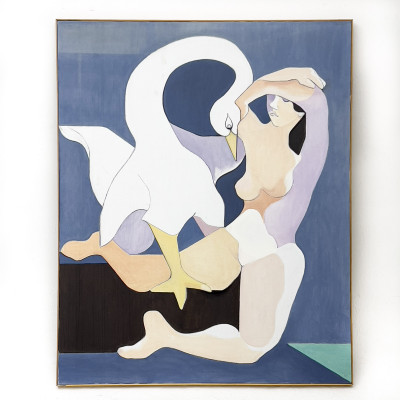 Image for Lot Leonard Alberts - Leda and the Swan