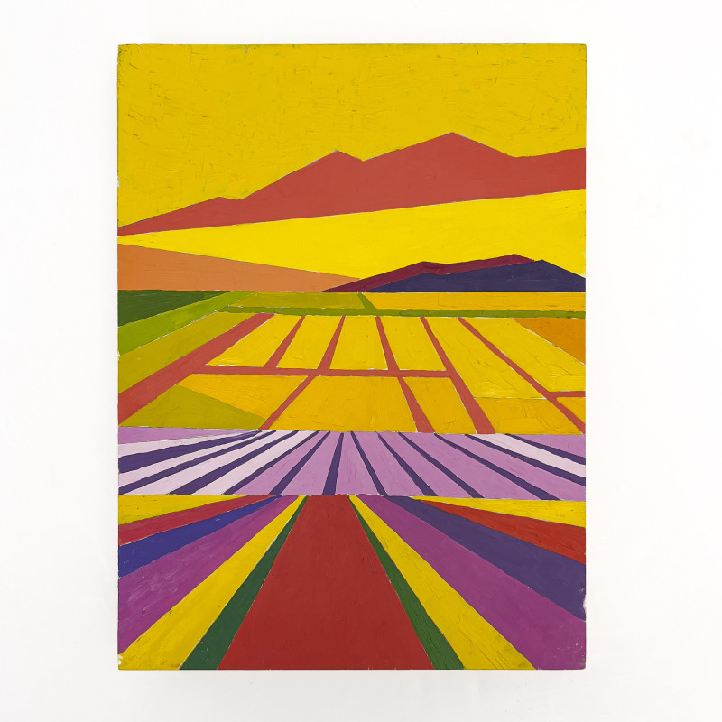 Janet Cooling - Untitled (Landscape in Yellow)