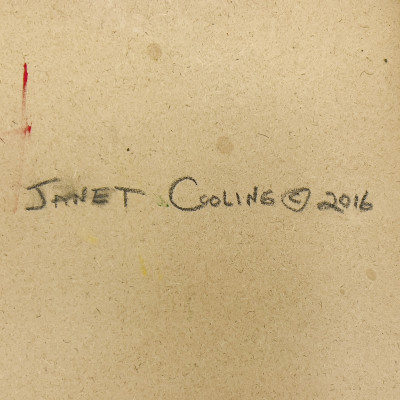 Janet Cooling - Untitled (Landscape in Yellow)