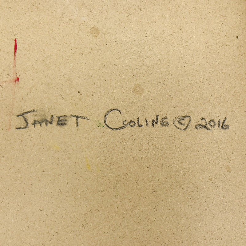 Janet Cooling - Untitled (Landscape in Yellow)