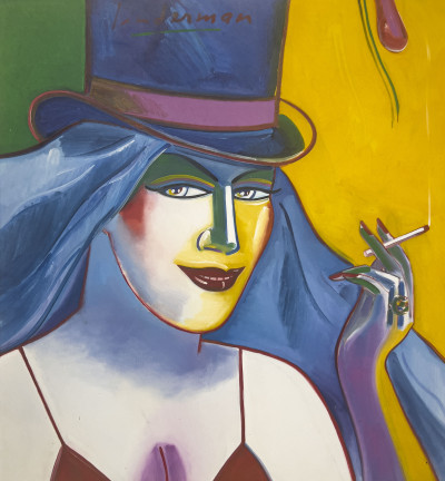 Image for Lot Earl Linderman - Blue Angel with Topper