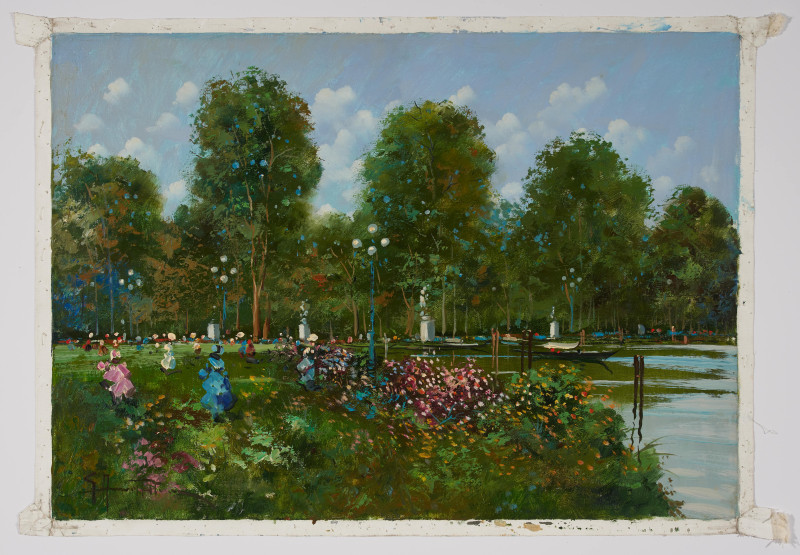 Unknown Artist - Untitled (park view)