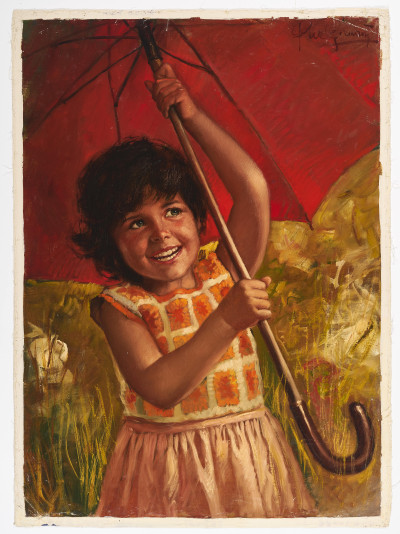 Pier Germani - The Red Umbrella