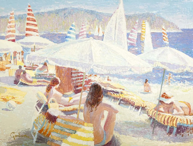 H. Gordon Wang - St. Tropez on the Beach