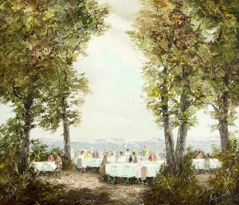 Herbert August Uerpmann - Picnic on the Water