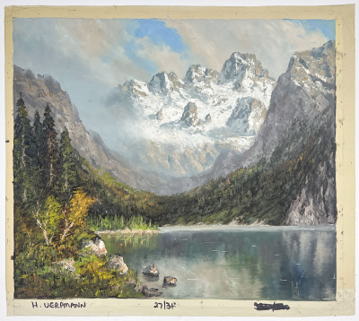 Herbert August Uerpmann - Mountain Lake