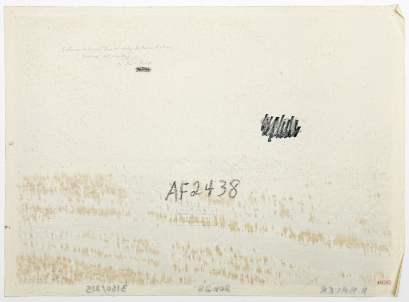 Hubert Bauer - Snowy Distant Village