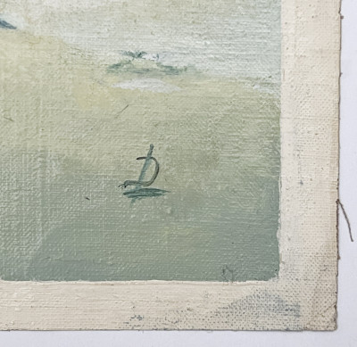 Unknown Artist - Untitled (Snowy Landscape)