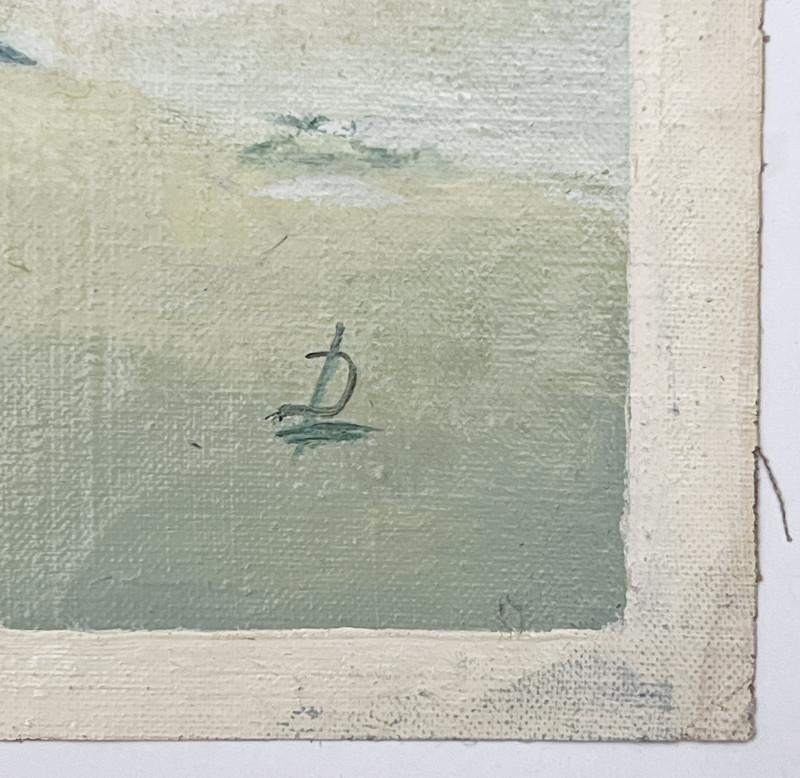 Unknown Artist - Untitled (Snowy Landscape)