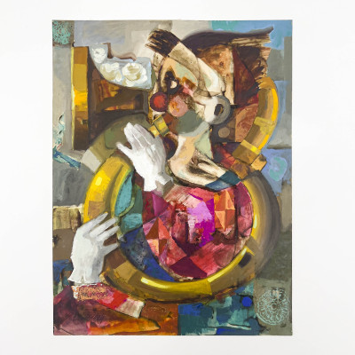 Unknown Artist - French Horn Clown