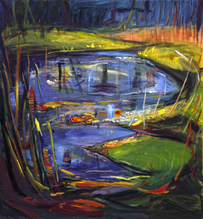 Abstract Painting and Drawing, 2 Works