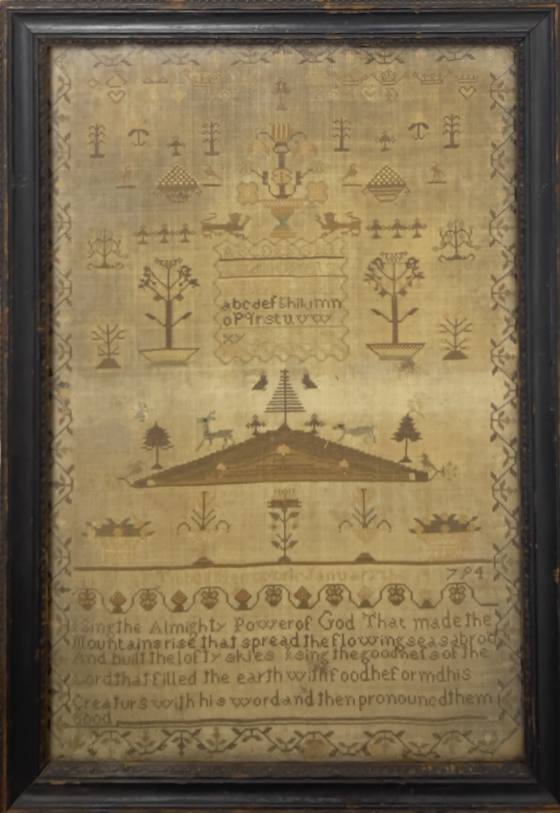 Two 18th Century Needlepoint Samplers