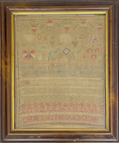 Two 18th Century Needlepoint Samplers