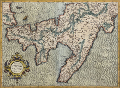 Image for Lot Gerardus Mercator - Map of Southern Italy