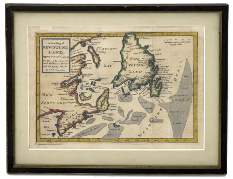 A New Map of Newfoundland and New Scotland