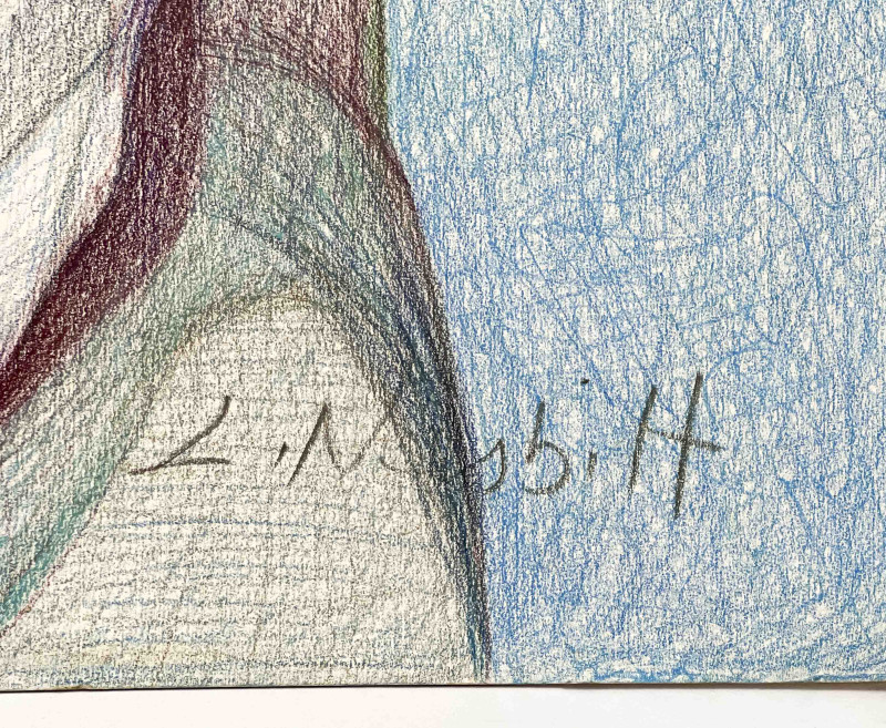 Lowell Nesbitt - Untitled (Male Nude)