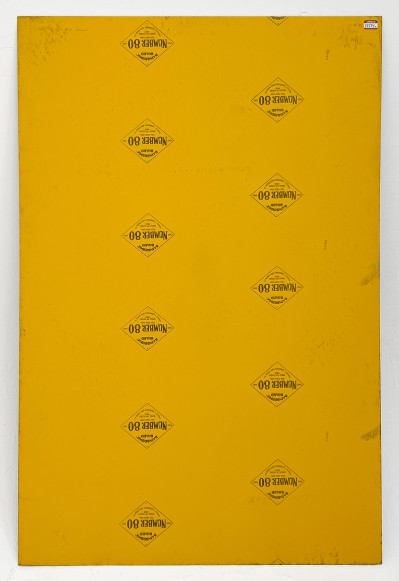 Lowell Nesbitt - Male Torso with Red Floral Background