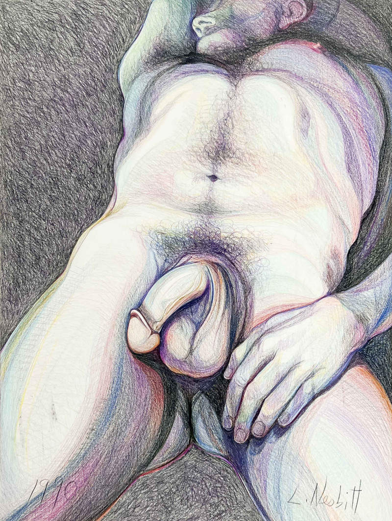 Lowell Nesbitt - Foreshortened Torso