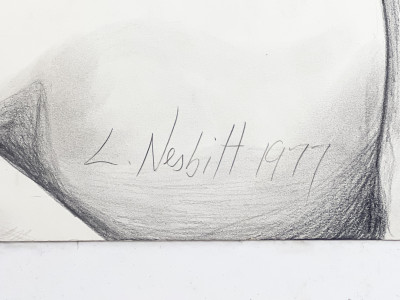 Lowell Nesbitt - Untitled (Couple)