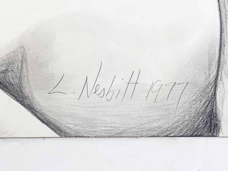 Lowell Nesbitt - Untitled (Couple)