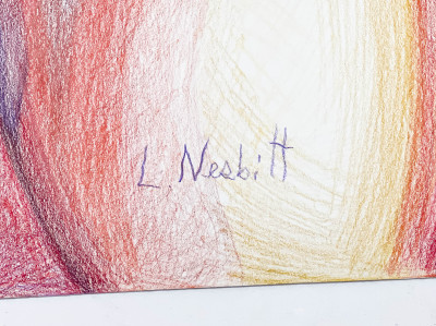 Lowell Nesbitt - Red Male Torso