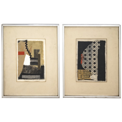 Image for Lot Unknown Artist - Two Collages