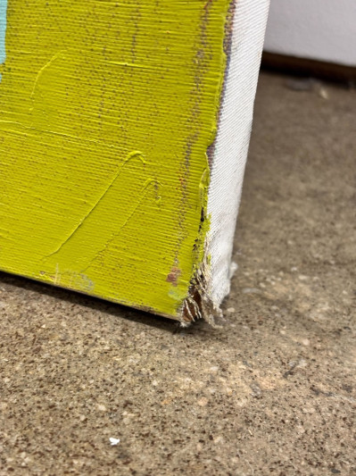 Janet Cooling - Untitled (Yellow Abstract)