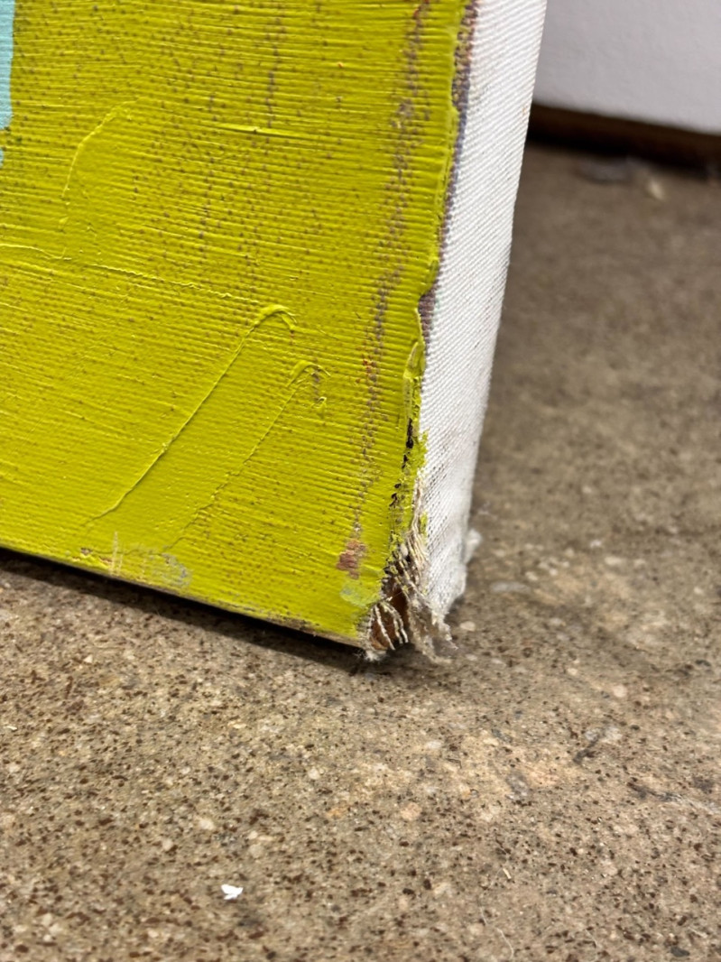 Janet Cooling - Untitled (Yellow Abstract)