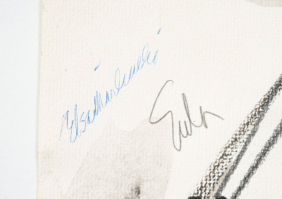 Joe Eula - Watercolor Portrait and Illustration, 2 Works